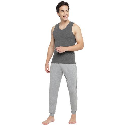 La Intimo 100% Cotton Innerwear Vest for Men