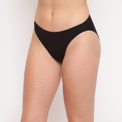 Glamo Rise High Leg Brief (Combo Pack of 5)