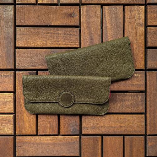 Oko Eyewear Case - Large / Cactus Green