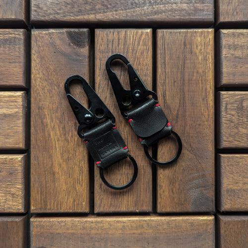 Short Leather Key Fob