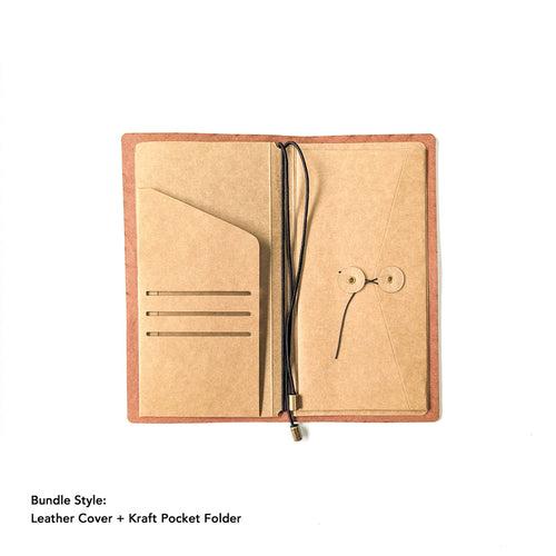 Tuscan Tan TBC Travellers Journal | Slim [Italian Vachetta]