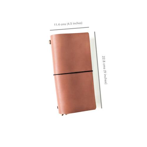 Tuscan Tan TBC Travellers Journal | Slim [Italian Vachetta]