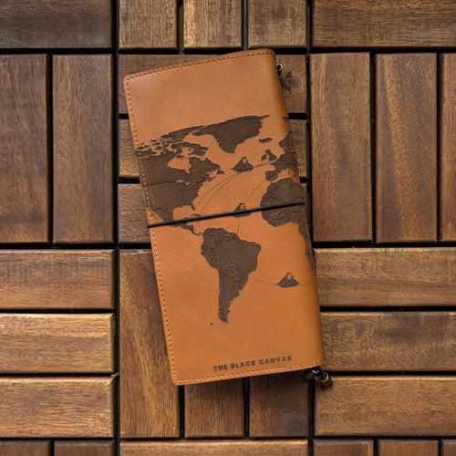 World Map TBC Travellers Journal | Slim