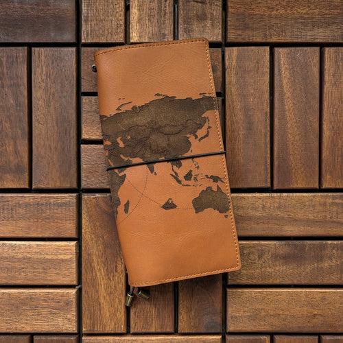 World Map TBC Travellers Journal | Slim