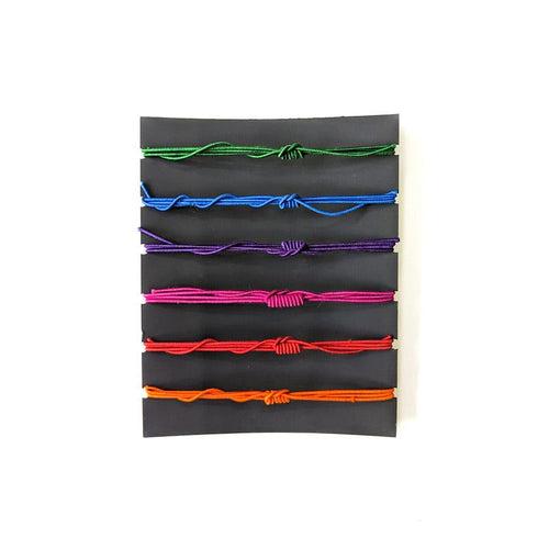 Coloured Elastic Bands Bundle - Set of 6