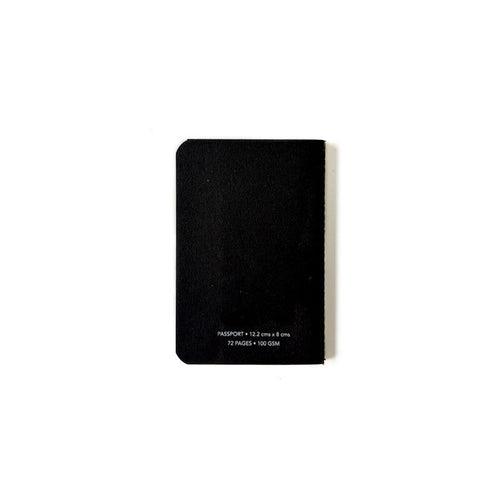 Black TBC Notebooks - Passport