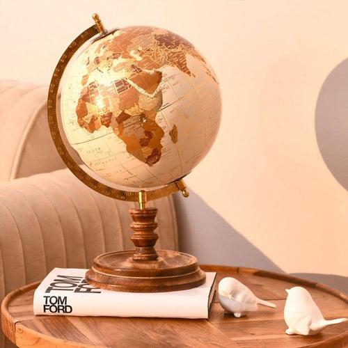 Marco Polo Globe - White Gold