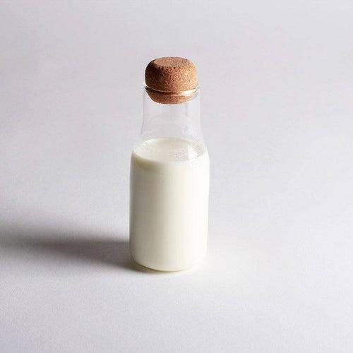 Essential Milk Bottle with Cork Stopper - Medium