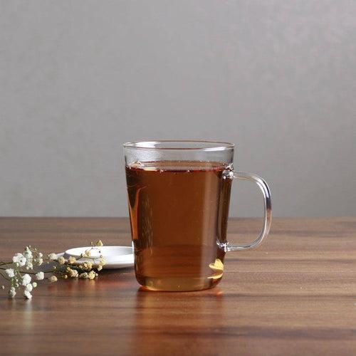 Uni Glass Mug with Stainless Steel Filter