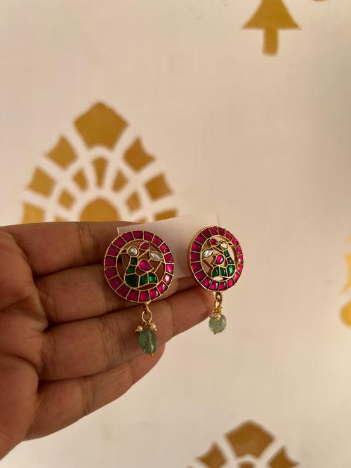 Annam Kundan studs