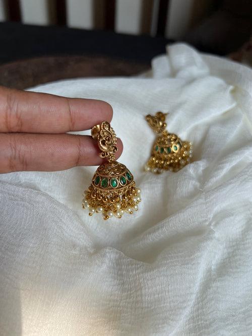 Mayuri kemp jhumkas