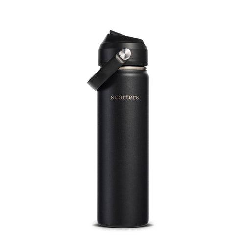 Hydrate | Water Bottle - 650 ml | Black