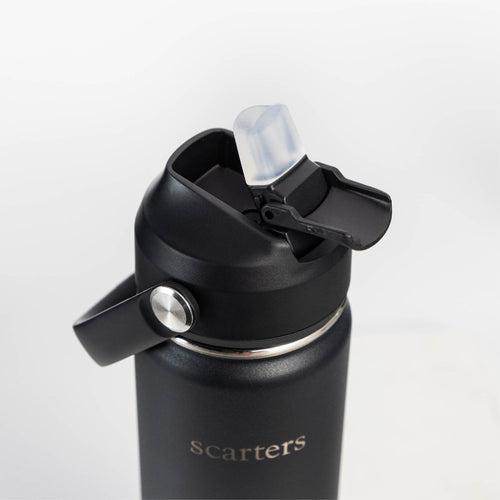 Hydrate | Water Bottle - 650 ml | Black