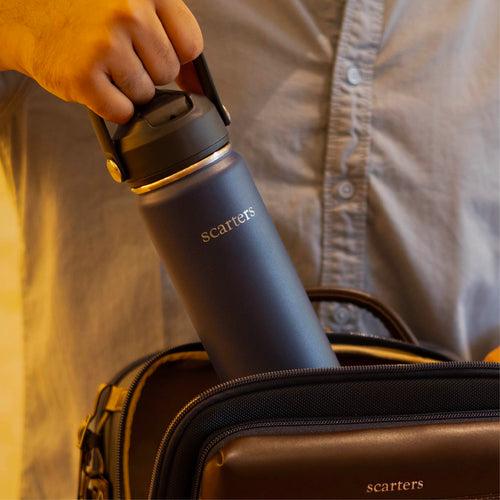 Hydrate | Water Bottle - 650 ml | Black