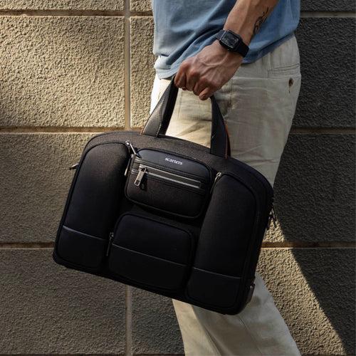 The Terminal | Office Messenger Bag - Black