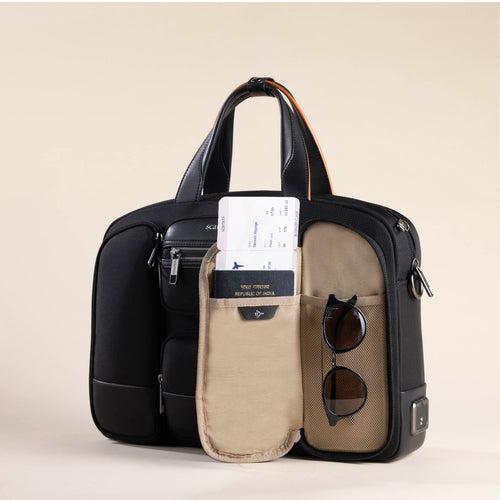 The Terminal | Office Messenger Bag - Black