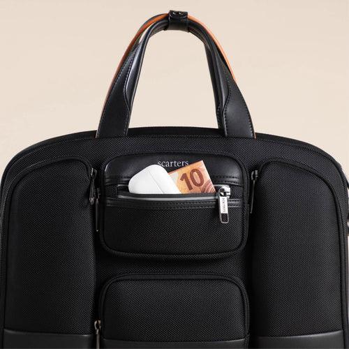 The Terminal | Office Messenger Bag - Black