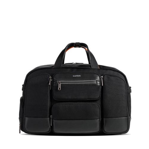 The Terminal | Travel Messenger Bag - Black