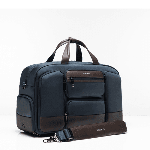 The Terminal | Travel Messenger Bag - Navy Blue