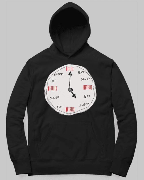 My Clock Hoodie by Satavisha