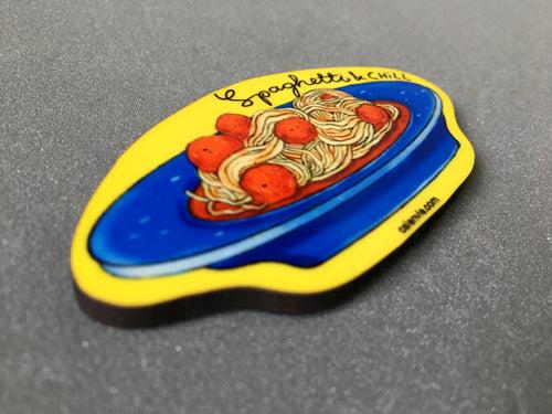 Spaghetti Fridge Magnet