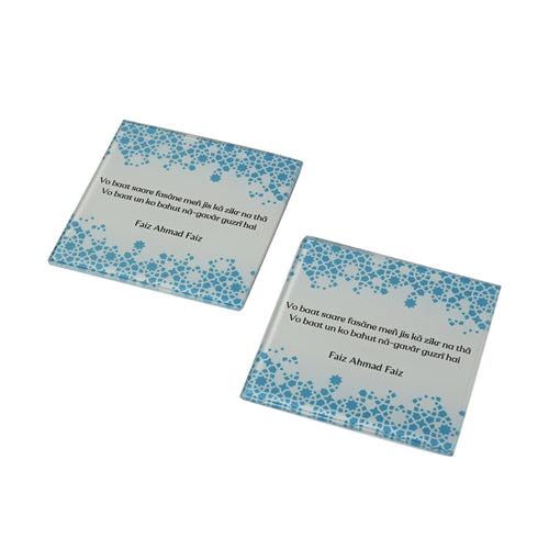 Faiz coasters set  (Set of 2)