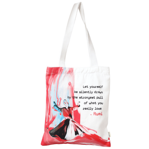 Rumi  Canvas Tote Bags (Set of 2)