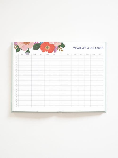 2024 Hardbound Planner | Classic Floral