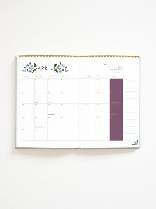 2024 Hardbound Planner | Classic Floral