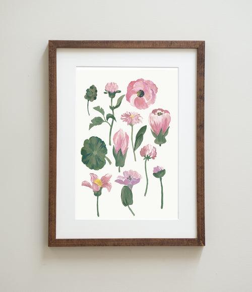 Wall Art | Pressed Flowers