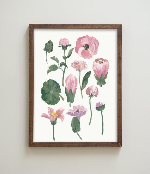 Wall Art | Pressed Flowers