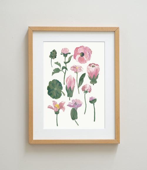 Wall Art | Pressed Flowers