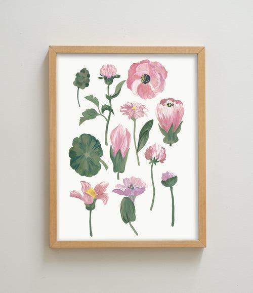 Wall Art | Pressed Flowers
