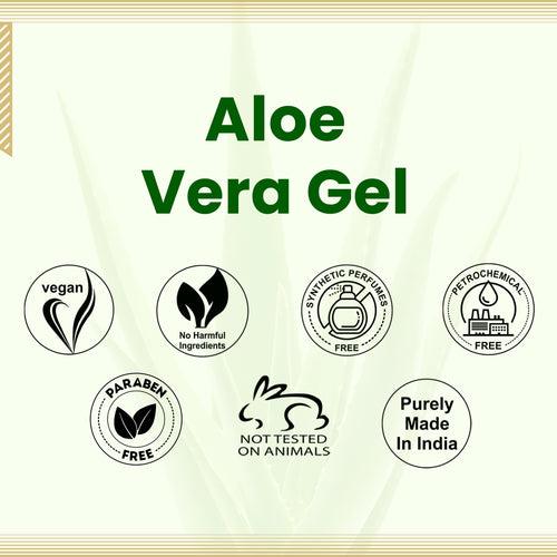 Aroma Treasures Aloe Vera Gel (Hydrating & Moisturizing Gel For Face & Body) - 150g