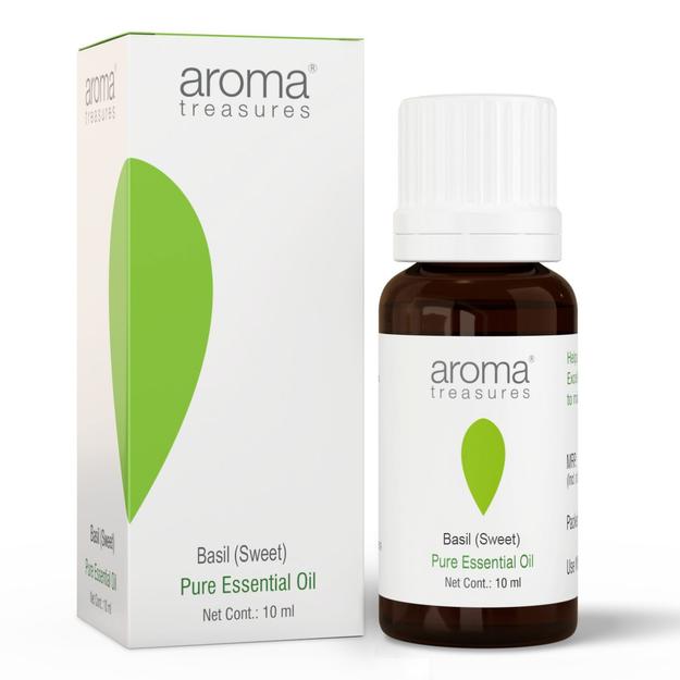 Aroma Treasures Basil (Sweet) Essential Oil (10ml)