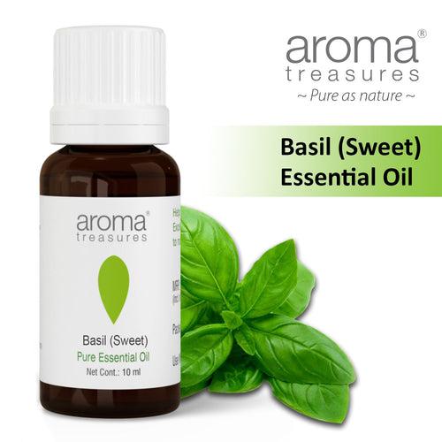 Aroma Treasures Basil (Sweet) Essential Oil (10ml)