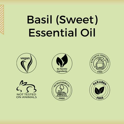 Aroma Treasures Basil (Sweet) Essential Oil (10ml)