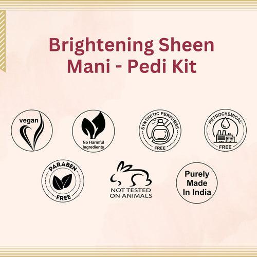 Aroma Treasures Brightening Sheen Mani - Pedi Kit (52g/ml)