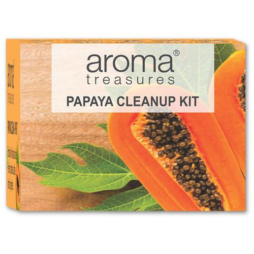 Aroma Treasures Papaya Cleanup Kit - For All Skin Type (25g)