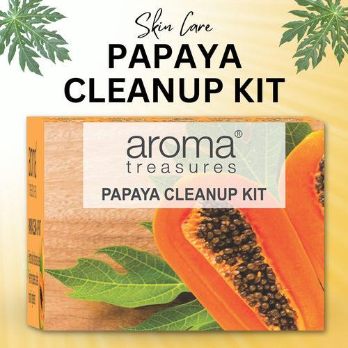 Aroma Treasures Papaya Cleanup Kit - For All Skin Type (20g)