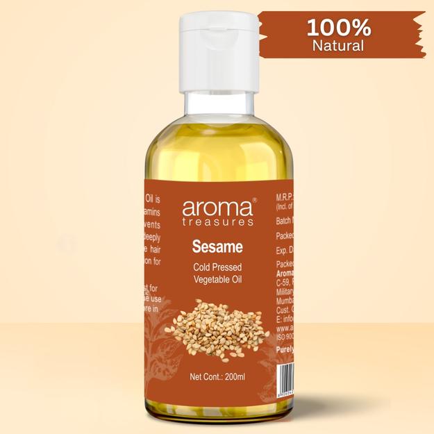 Aroma Treasures Sesame Vegetable Oil (200ml)