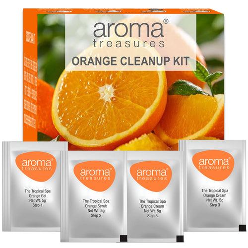 Aroma Treasures Orange Cleanup Kit - For All Skin Type (20g)