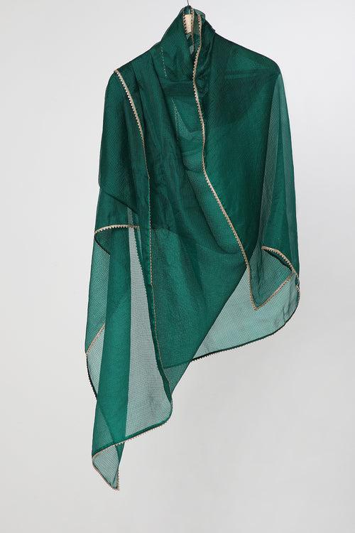 Emerald Bijiya Kota Silk Dupatta