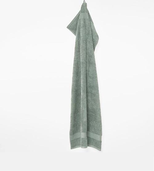 100% Organic Cotton Bath Towel, Super-soft, Luxurious, 600 GSM - Khaki Green