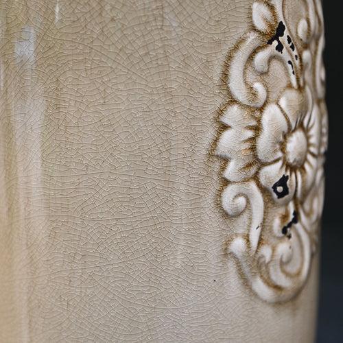 Beige Ceramic Vase