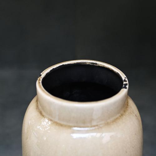 Beige Ceramic Vase