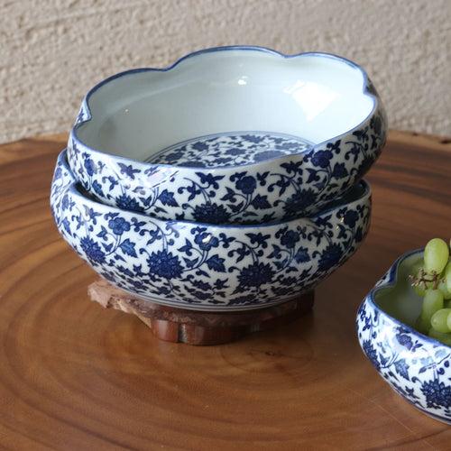 Blue & White Porcelain Bowl