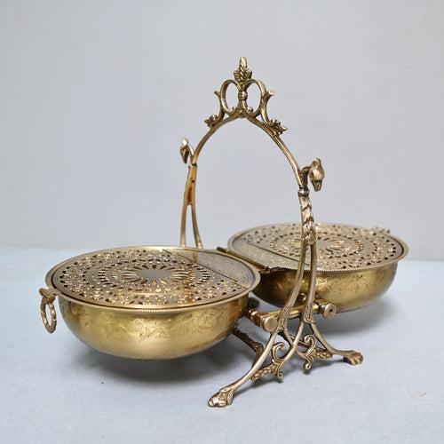 Brass Dry Fruit Holder