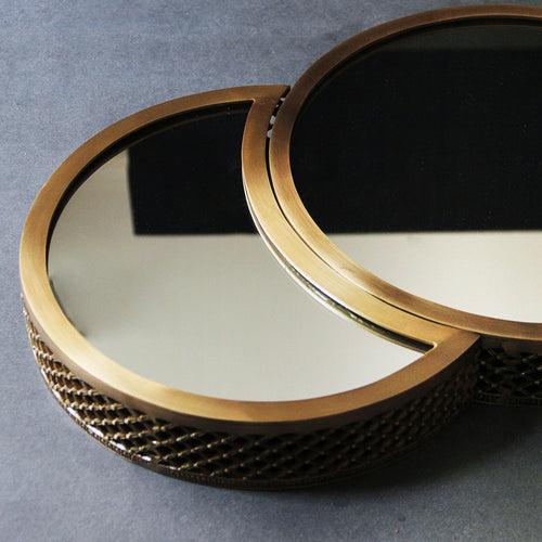 Round Display Tray Set