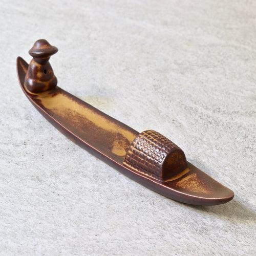 Boat Incense Stick Stand